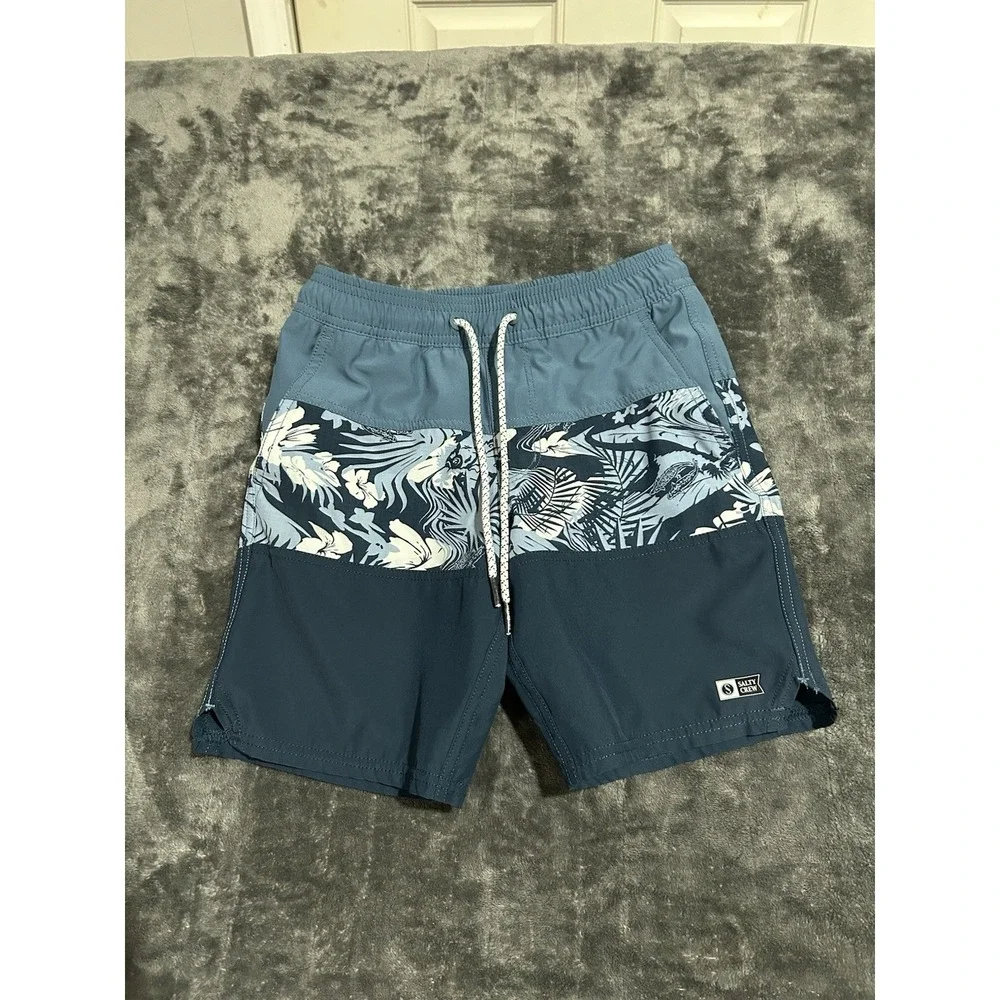 Salty Crew Navy Swim trunks Size Youth Small